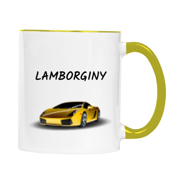 Hrnek malý barevný s potiskem AUTOGINY