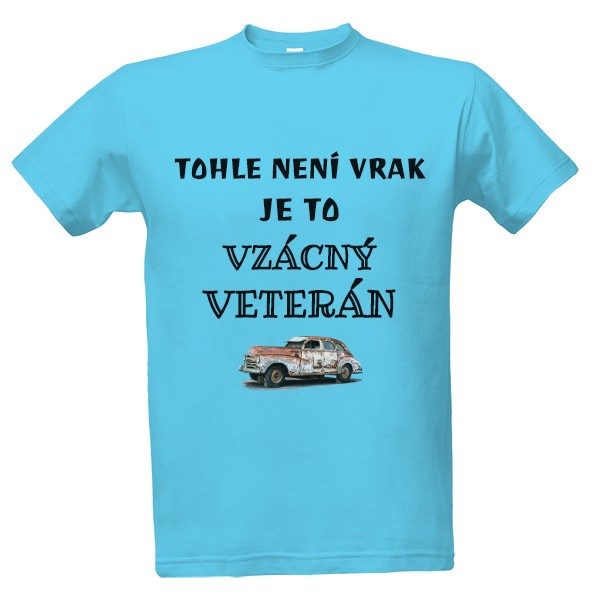 Tričko s potiskem Tohle není vrak